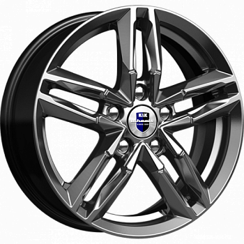 Диски K&K Sayan 6x16/5x100 D57.1 ET38 K-AND-K-DARK-PLATINUM