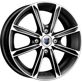 Диски K&K Флэш 5x13/4x108 D67.1 ET40 K-AND-K-ALMAZ-CHERNYY