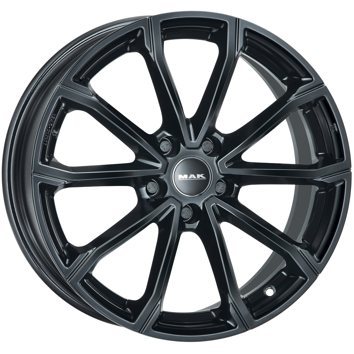 Диски Mak DaVinci 6x16/5x100 D57.1 ET35 MAK-GLOSS-BLACK