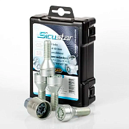 Болты секретные Farad SicuStar VN128/2 M12x1.5 S28 H17 Zn конус