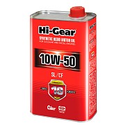 Моторное масло Hi-Gear SL/CF 10W50 полусинтетическое 1 л